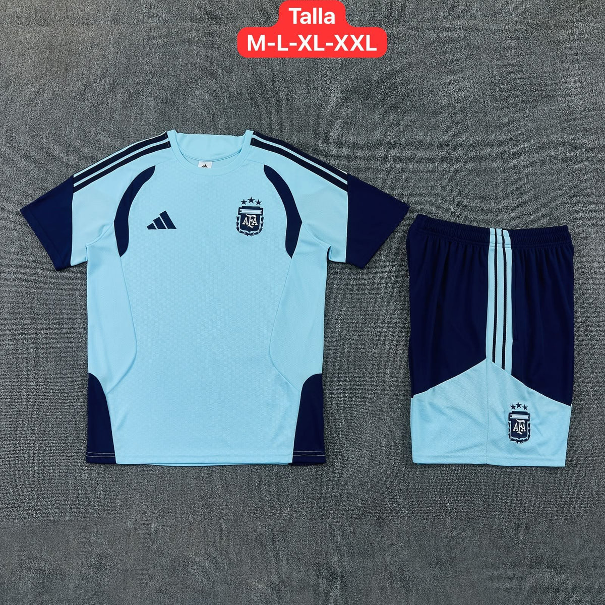 CONJUNTO ENTRENAMIENTO ARGENTINA CELESTE