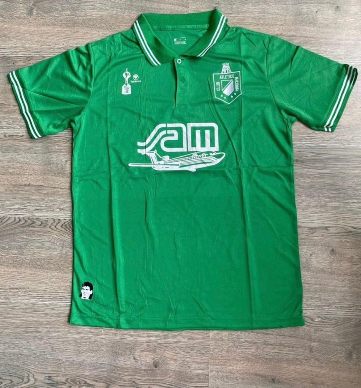ATLÉTICO NACIONAL RETRO SAM VERDE