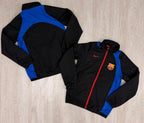 CHAQUETA ROMPEVIENTOS FC BARCELONA AZUL
