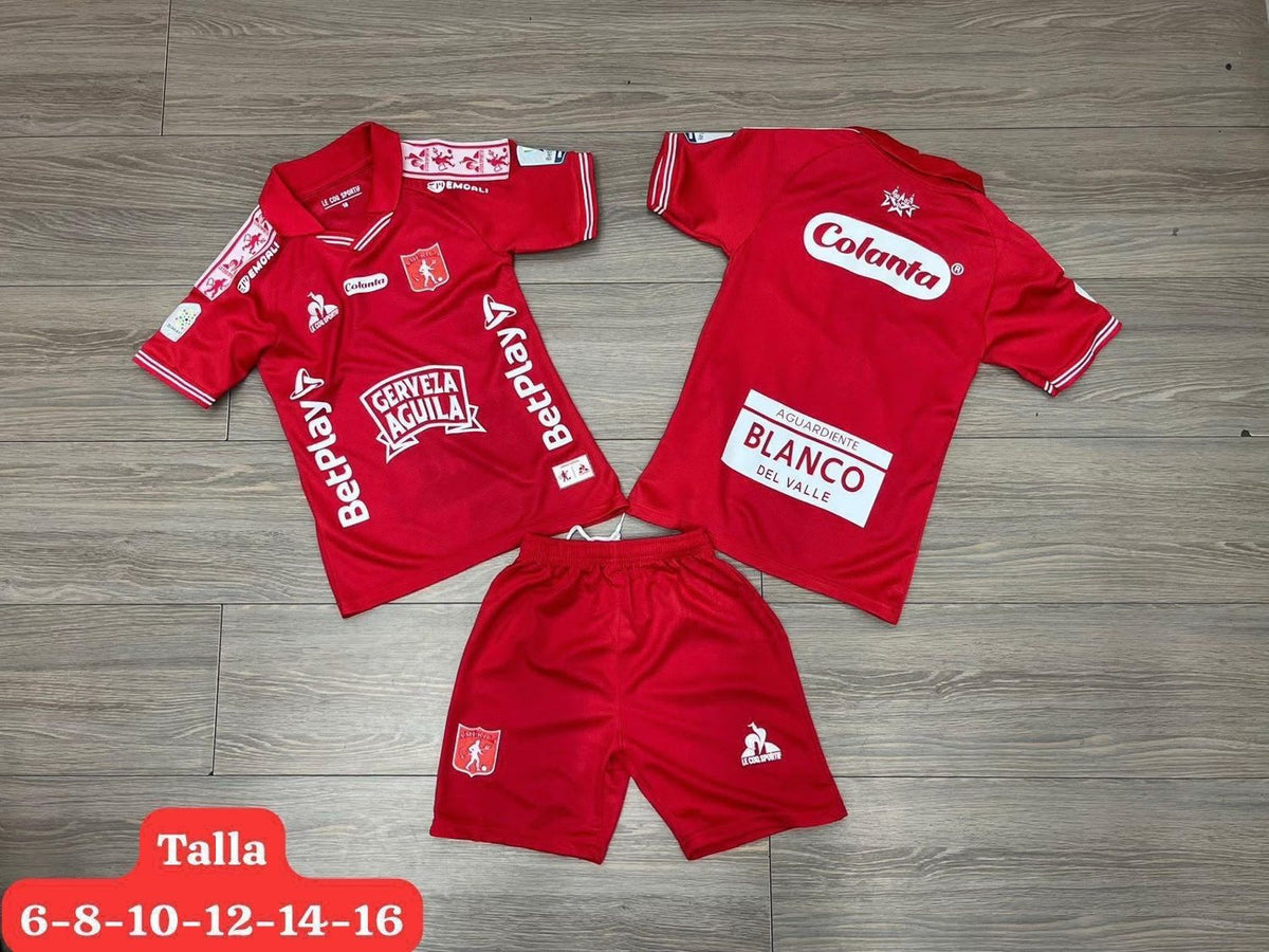 UNIFORME NIÑO AMÉRICA DE CALI LOCAL