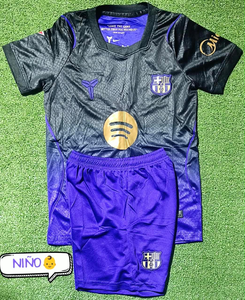 UNIFORME NIÑO FC BARCELONA VISITANTE 26/27