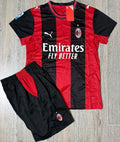 UNIFORME NIÑO MILAN AC LOCAL 26/27